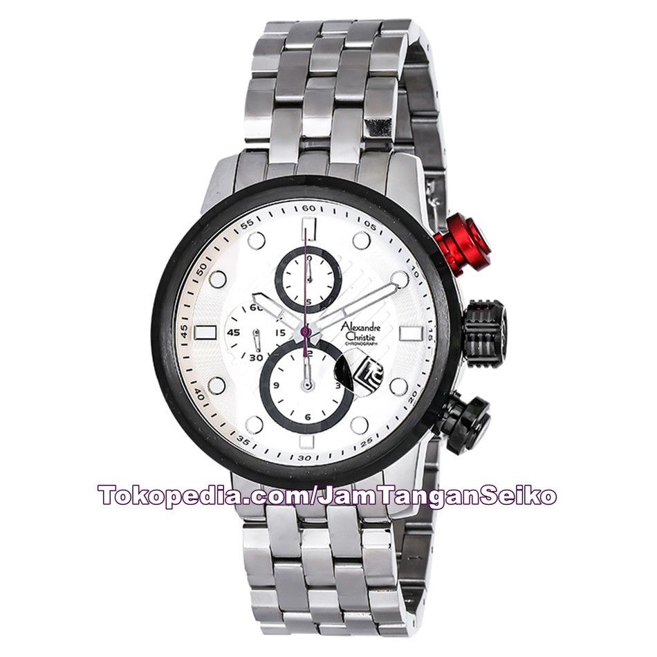 Jam Tangan Pria Alexandre Christie AC 6163 MC BTBSLRE Original