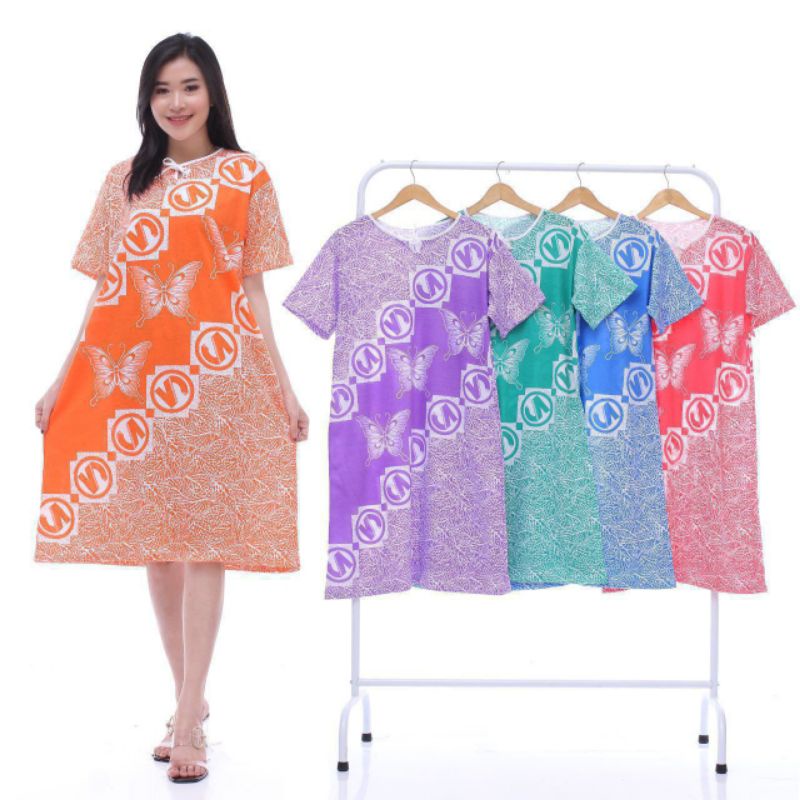 Grosir Daster Kaos Akar Sabita Baju Tidur Kaos 02 Batik Pekalongan