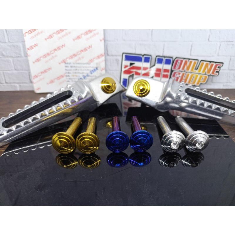 tojosan step probolt spiral tojosan step belakang honda dan yamaha original heng