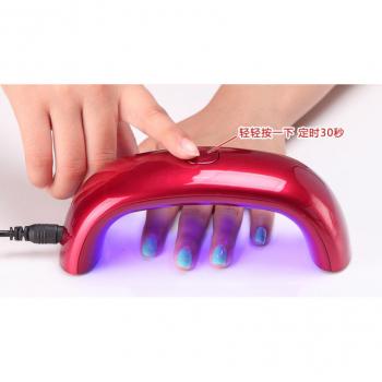 Pengering Kutek Kuku Mini 3LED Nail Lamp Pangering Kutek Gel Mesin Manicure Mini Led MW