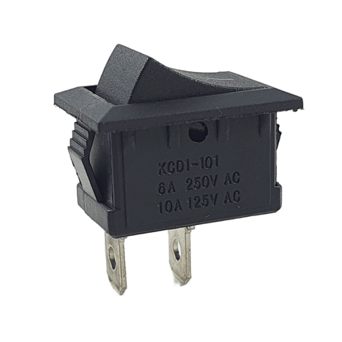 Saklar 2 pin On Off Tombol Rocker KCD1 101 Power Switch 2pin KCD-101