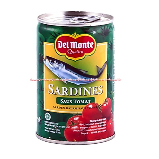 Delmonte Tomato Sardines 80gr Sarden Siap Makan Del Monte