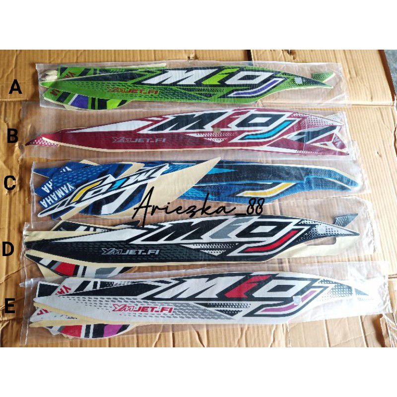 Striping Yamaha MIO J 2012 | stiker bodi motor mio j