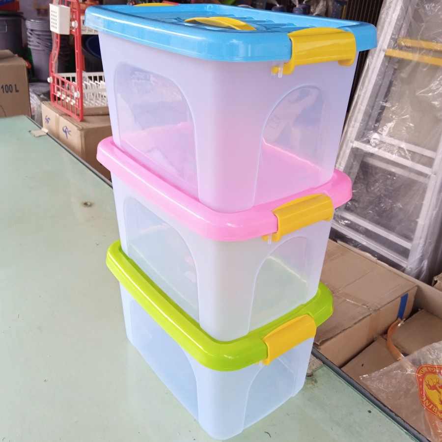 Container Box CB 8 Liter / Box Container Plastik Serbaguna / Keranjang Wadah Tempat Beras / Rice Box