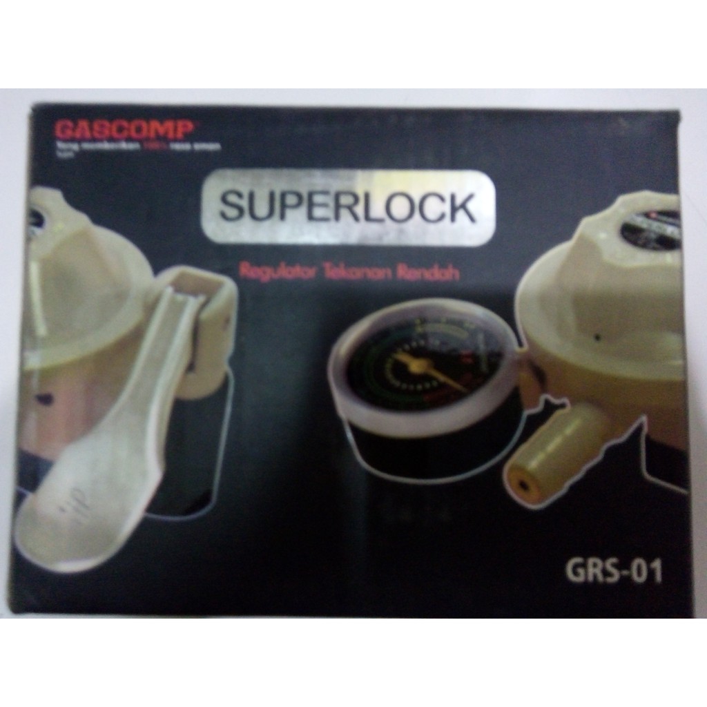 GASCOMP GRS-01 SuperLock Regulator Tekanan Rendah