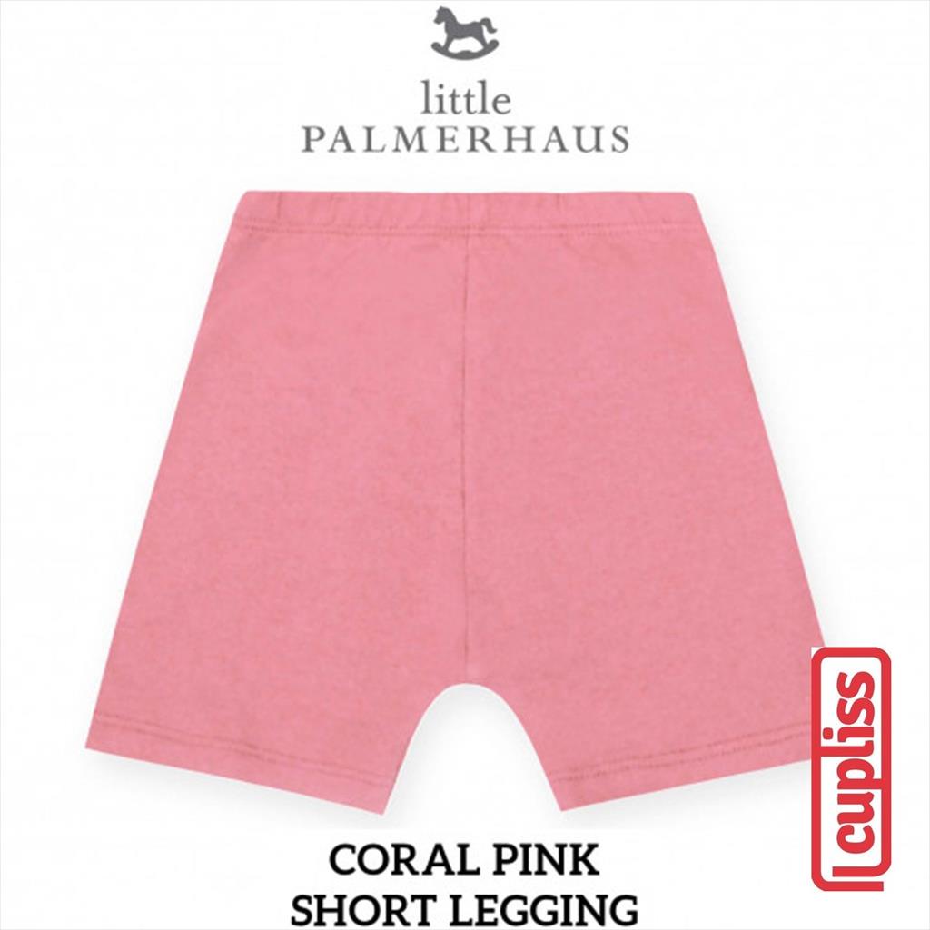 Little Palmerhaus Short Legging Coral Pink Legging Anak