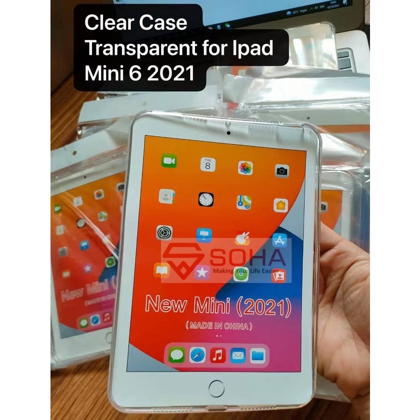 SBT-001 SoftShell / Silikon Ipad mini 6 th 2021 Tablet Bening STRDY