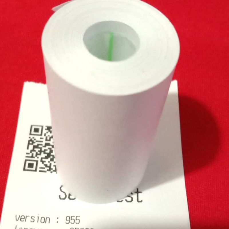 

Thermal Paper 58 x 30 mm Kertas Struk ATM Printer Kasir Zjiang SATUAN