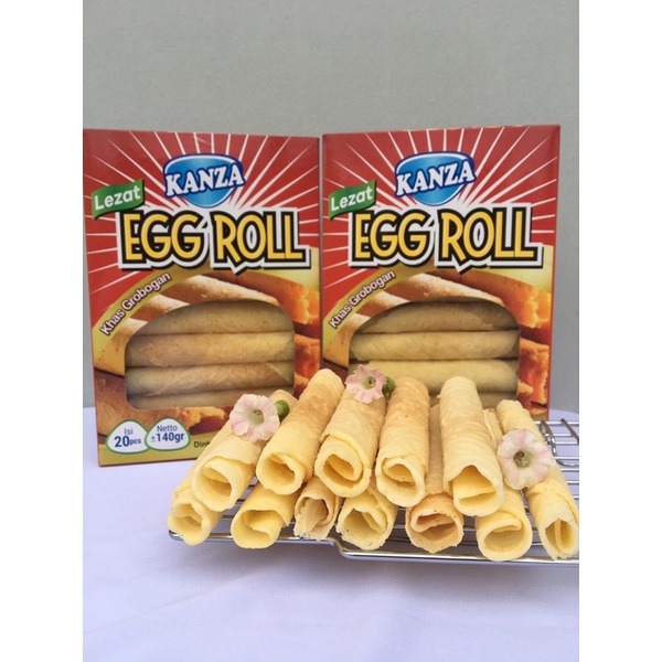 

[KANZA] Eggroll Pisang / Kedelai, Rasa Autentic Homemade. PASTINYA Ueeenak.