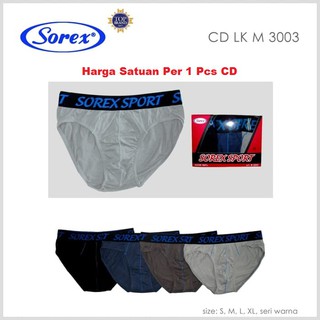 CD Segitiga Katun  100 Cowok Sorex  M 3009 M 3007 M 