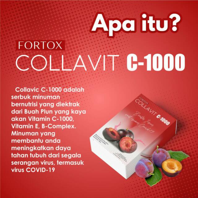 

Collavit C1000/ Minuman serbuk /minuman bervitamin/ minuman kesehatan