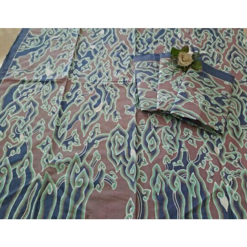 kain batik tulis mega mendung batik trusmi, batik seni cirebon