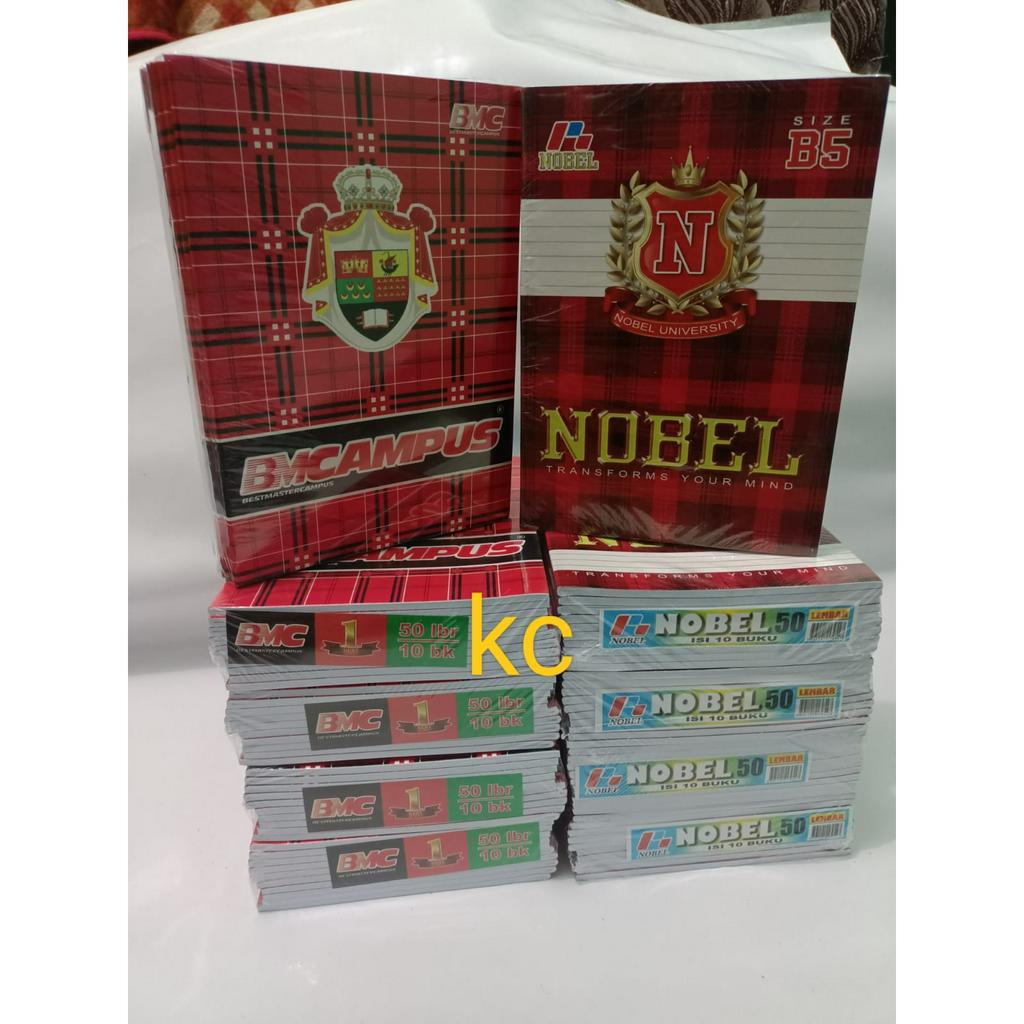 

BUKU TULIS BMCAMPUS ISI 50 LEMBAR 10 BUKU/ 5 BUKU