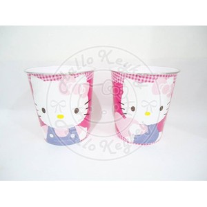 tempat sampah / tong sampah hello kitty pink