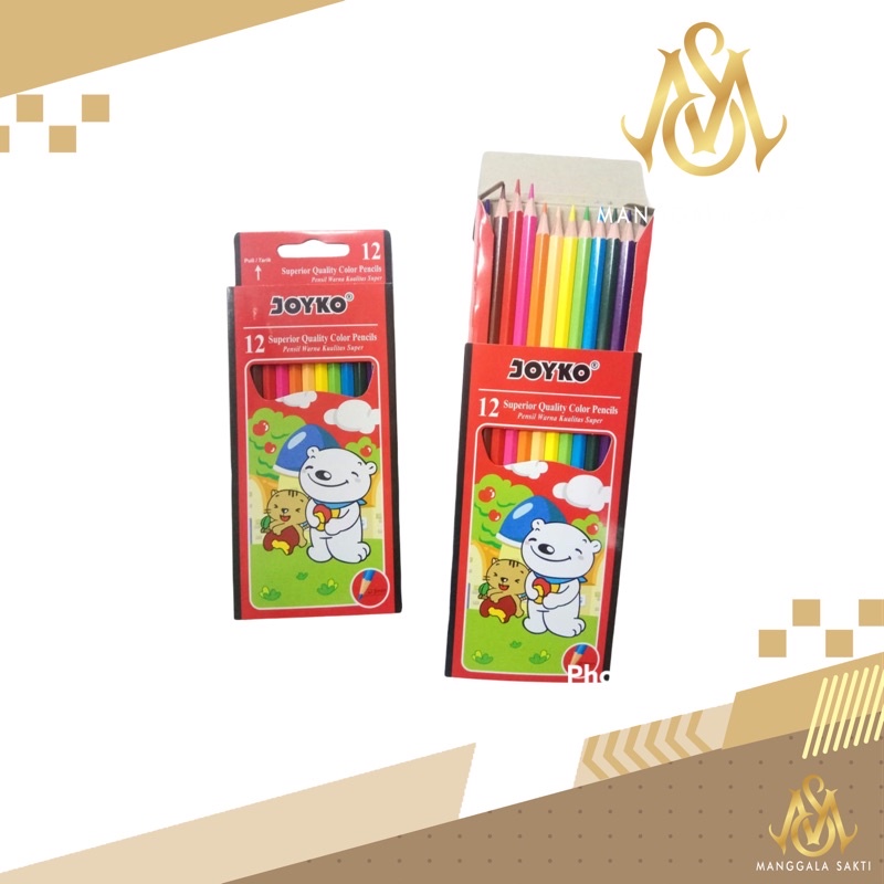 

Pensil Warna 12 Panjang Color Pencil Joyko