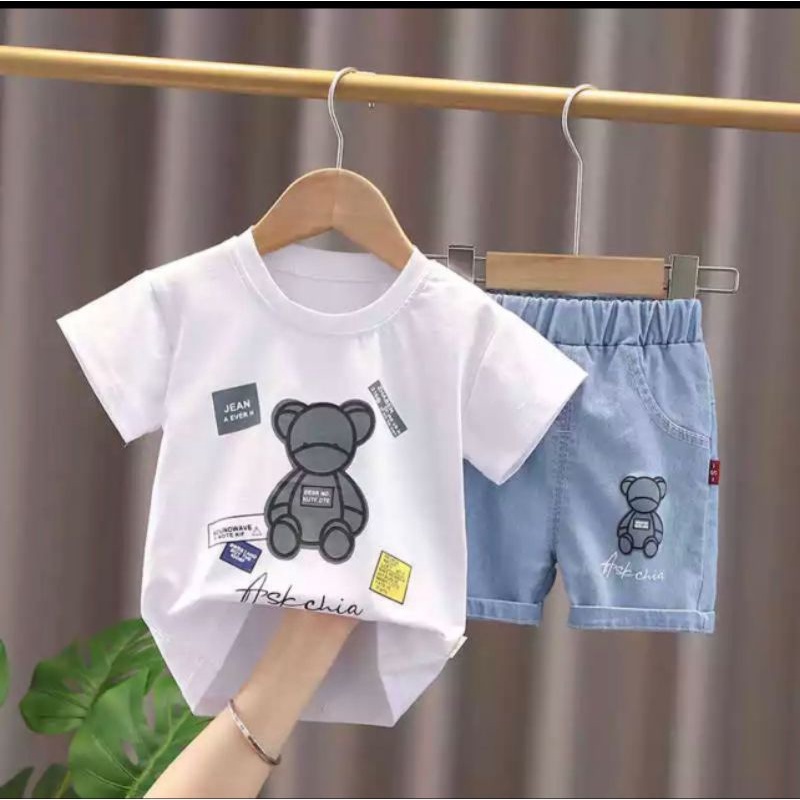 Promo setelan anak laki laki perempuan motif macan terbaru 1-5 tahun / baju anak /  pakaian anak / setelan anak / setelan terbaru 2022