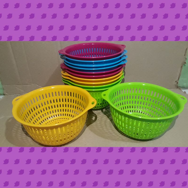 keranjang basket 17.5cm / keranjang pencuci sayuran/buah