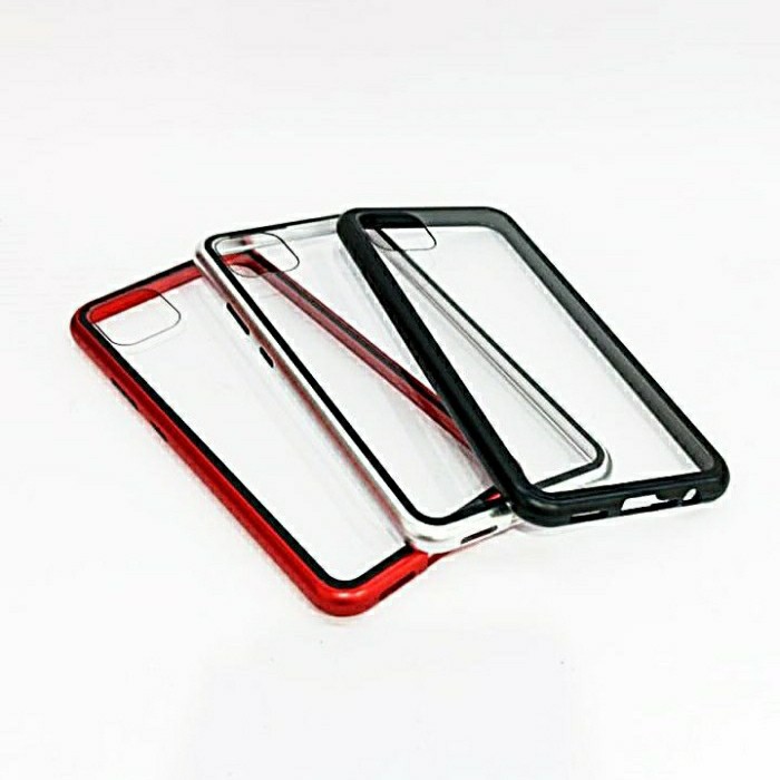 Case Magnetic Samsung A21 Premium Case Magnetik 2in1