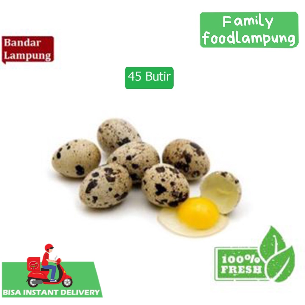 

Family Food Lampung Telur Puyuh Mentah 45 Butir