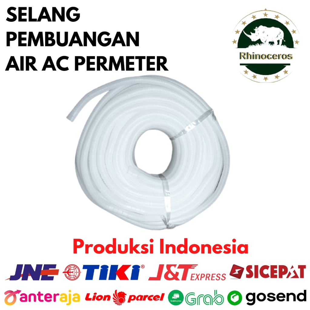 Selang AC PERMETER Selang Pembuangan Air AC Pipa Drain Flexible 5/8&quot;