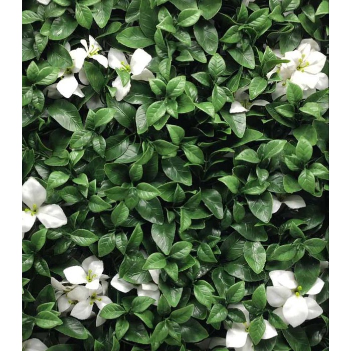 CC GRAS Tanaman Dinding/Hiasan Rumput Buatan 50x50 CM Gardenia Putih