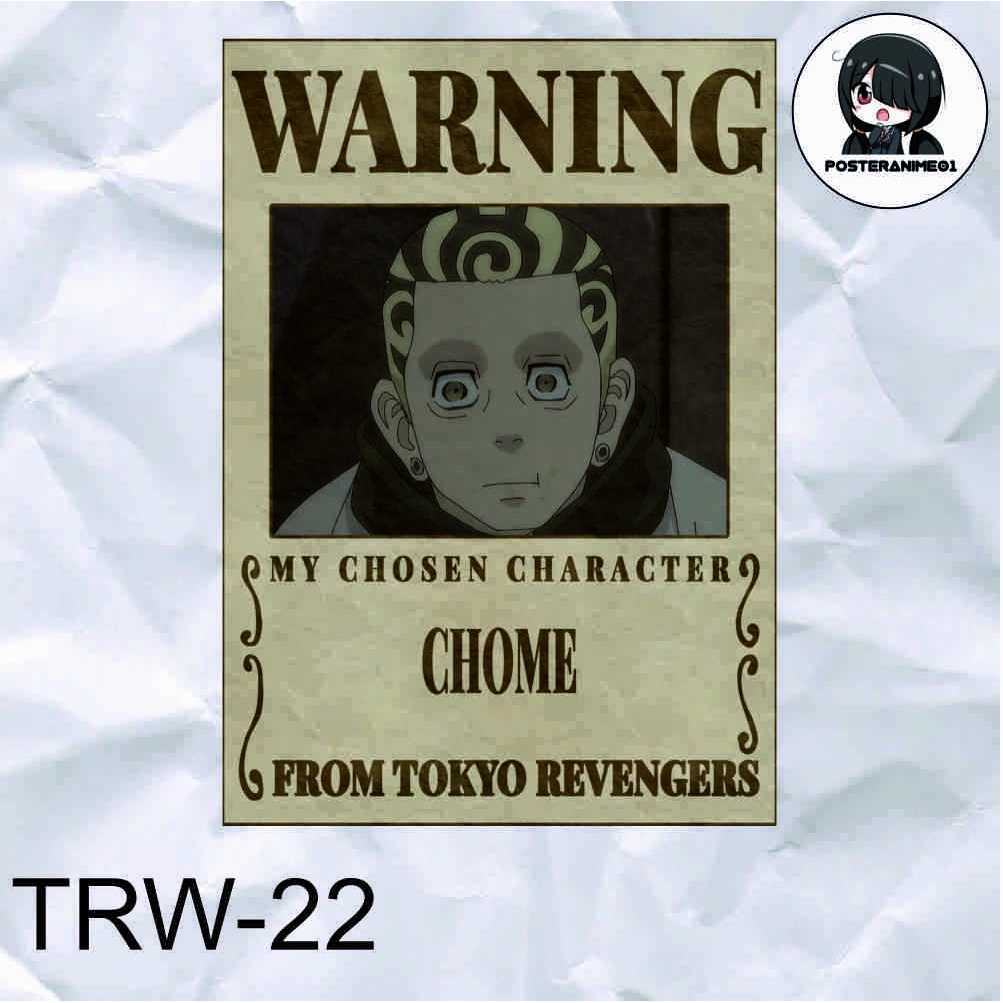 Poster Anime Tokyo Revengers | Poster Anime Tokyo Revengers Warning Aesthetic | DRAKEN | MIKEY | TERLENGKAP-22.CHOME