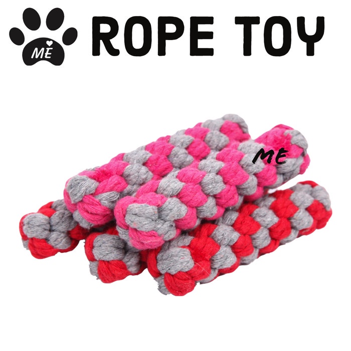 Mainan Gigit Anjing &quot;ROPE TALI KEPANG SMALL&quot;  Dog Rope Toys