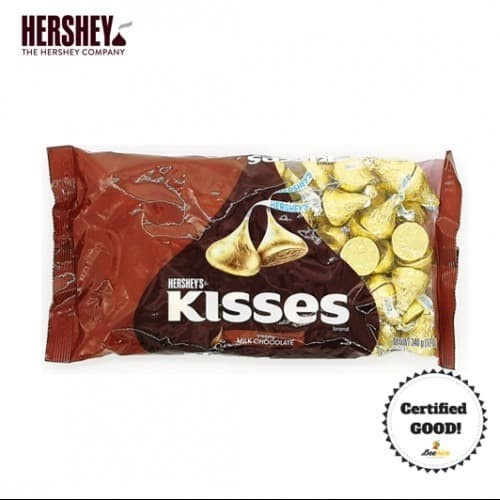 

HERSHEY'S Hershey Kisses Creamy Milk Chocolate Permen Candy Cokelat