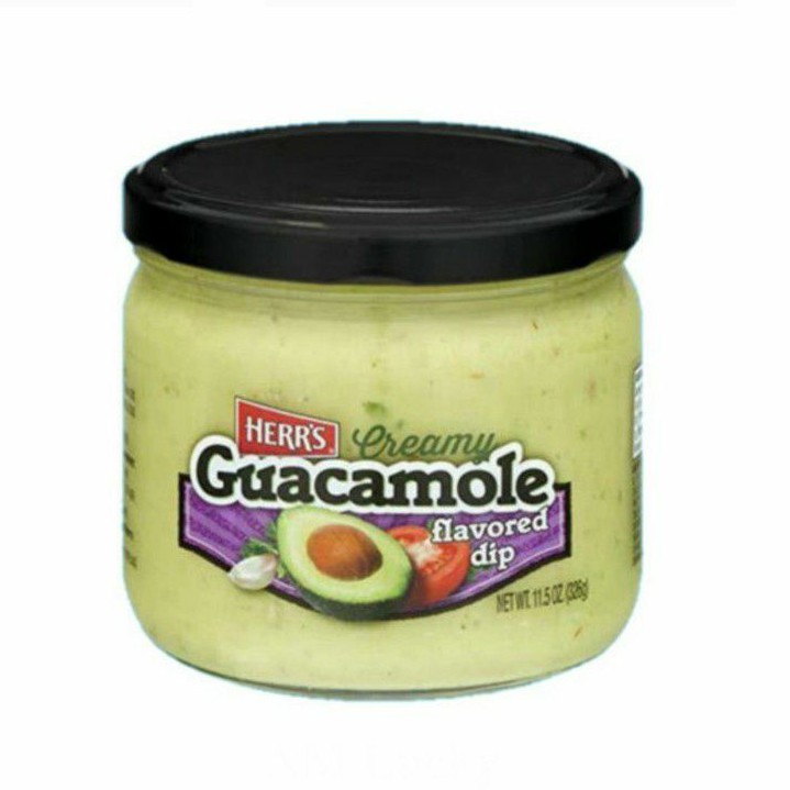 

Herrs saus Creamy Guacamole Flavore Dip 326gr