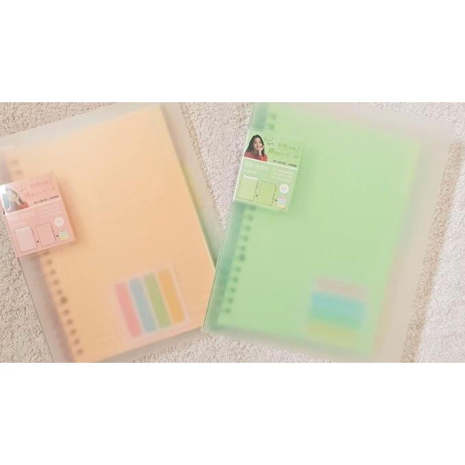 

Yang Dicari] Map Binder Note Loose Leaf A5 Putih 20 Ring Plastik Deli Qh A560 Bagus