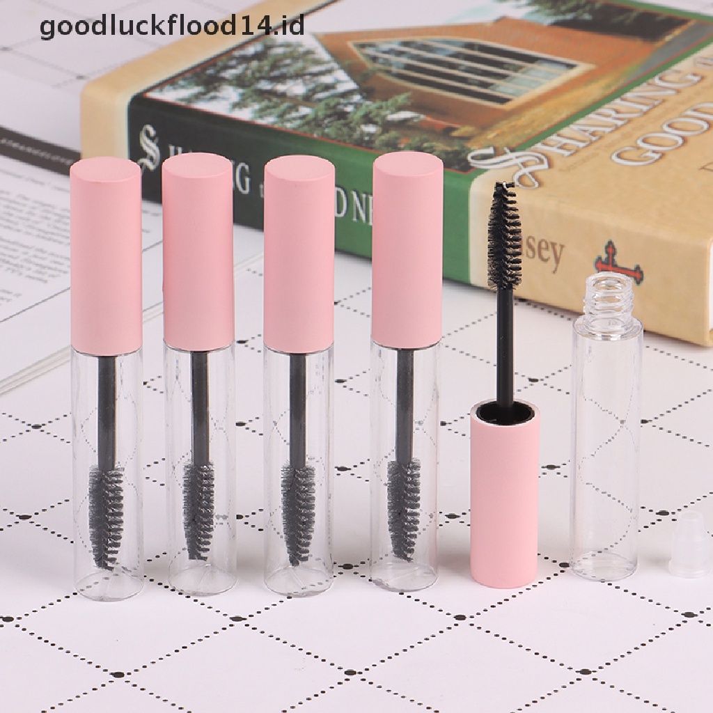 [OOID] 5Pcs 10ml Empty Mascara Container Bottle Tube Empty Cosmetic Oil Mini Clear ID