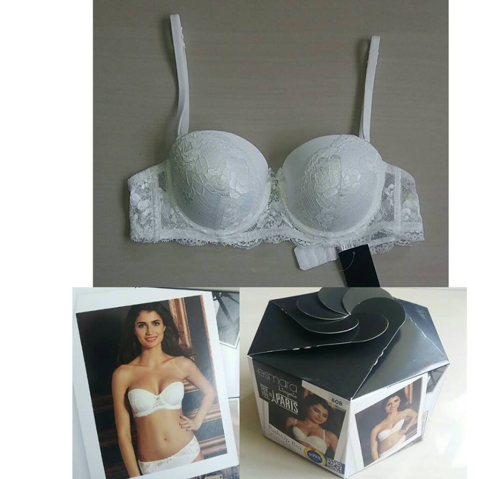 promo Bra Esmara 276156 Half Cup White lace on cup murah kualitas bagus