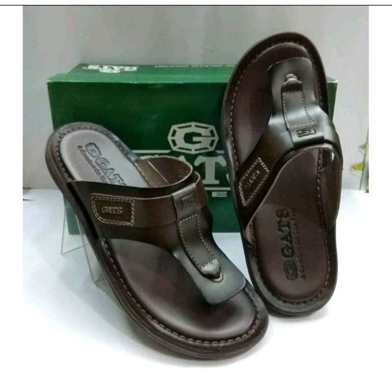 Sandal Kulit Pria Gats HG-286 Leather Original