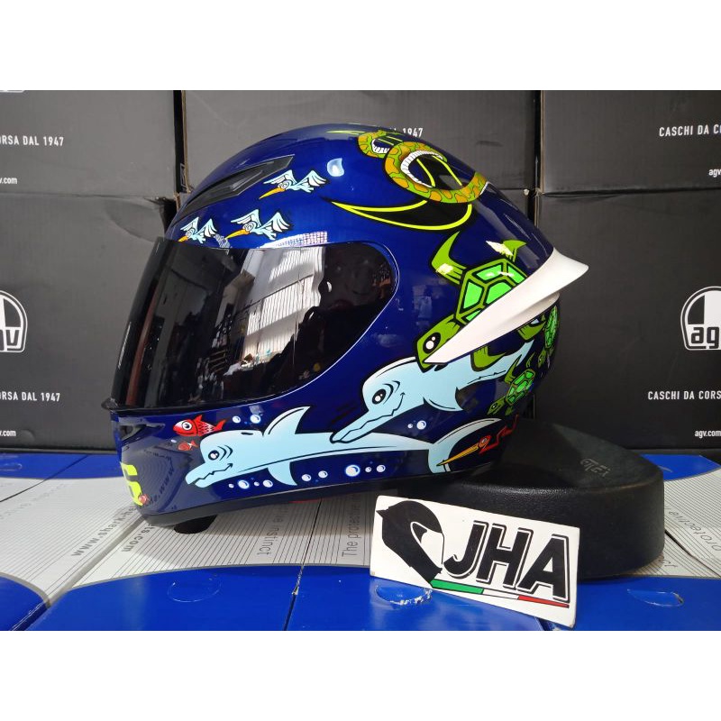 

AGV K1 WHITE ZOO BLUE