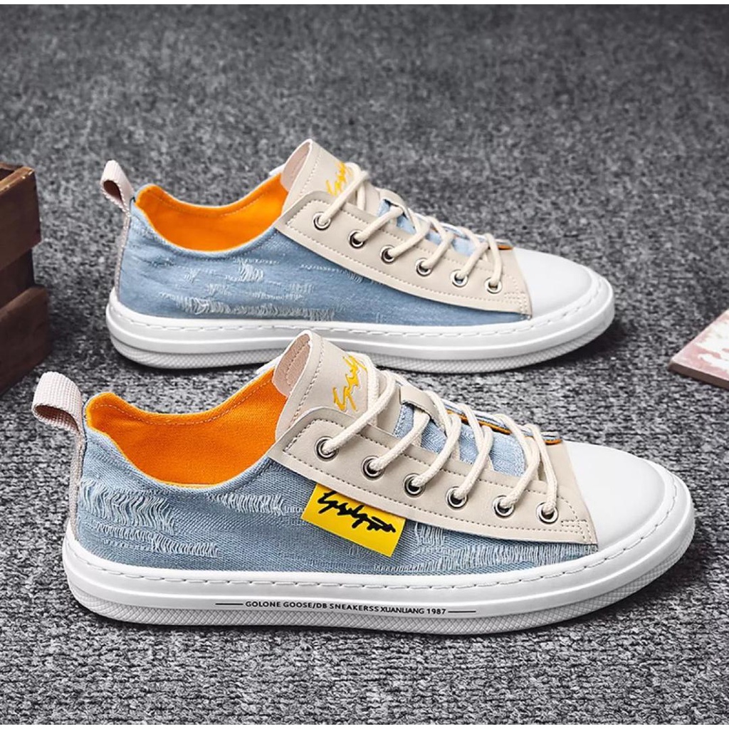 Sepatu Sneaker Pria Import - Interesting GOLONE Db-87 Sneaker Cassual Shoes - Sepatu Kasual Santai-1