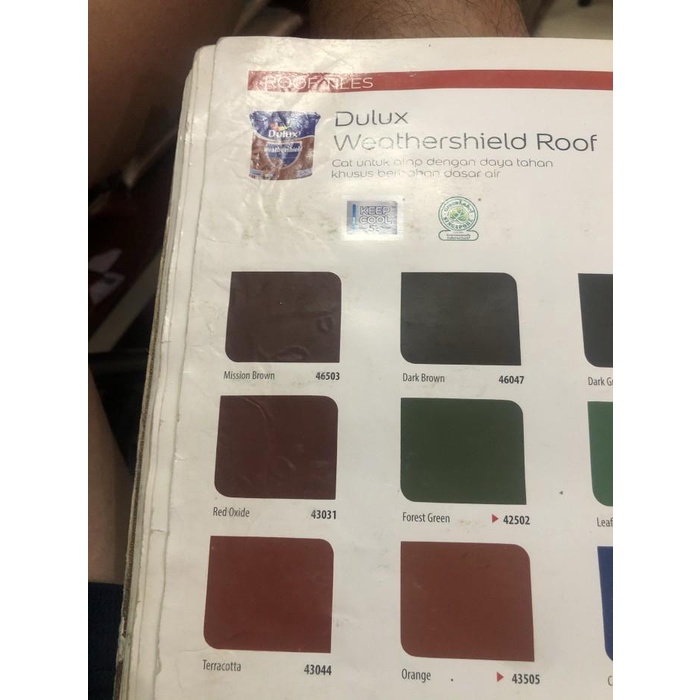 Ochieofc Dulux Weathershield Roof Paint 2.5Liter
