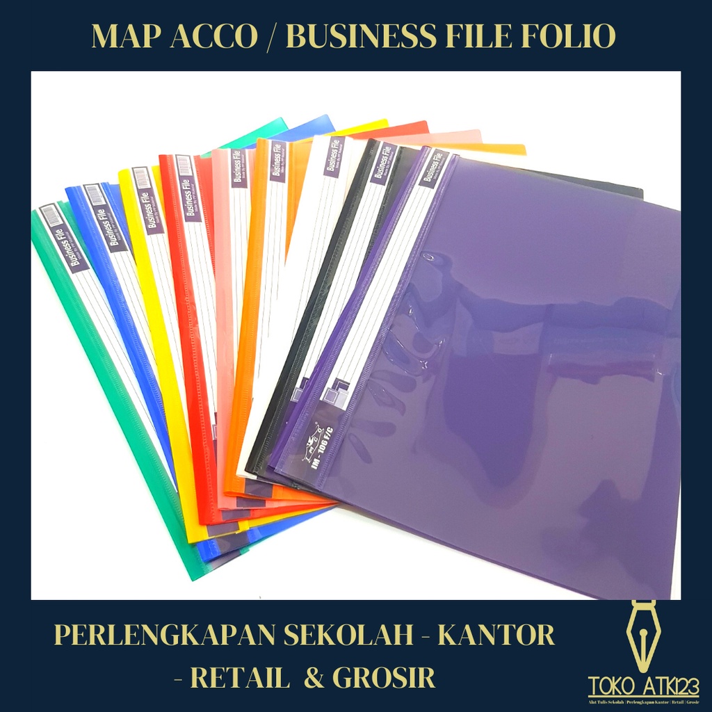 Map Acco / Business File / Map Plong Ukuran Folio