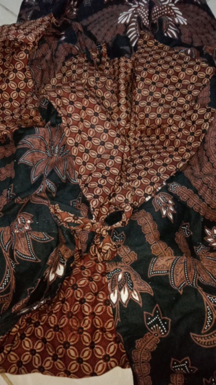 Bisa Pisah Batik Couple Keluarga Sania Ruffle Ori Ndoro Jowi Termurah