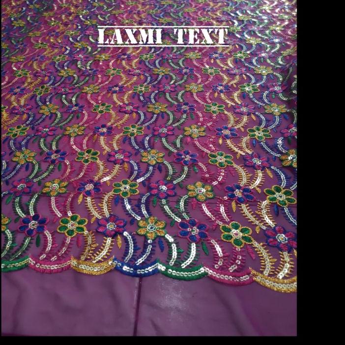 옷 kain Sari India / bahan Sari India