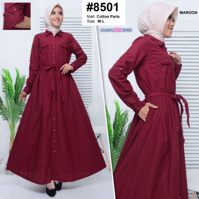 Gamis katun guangzhou