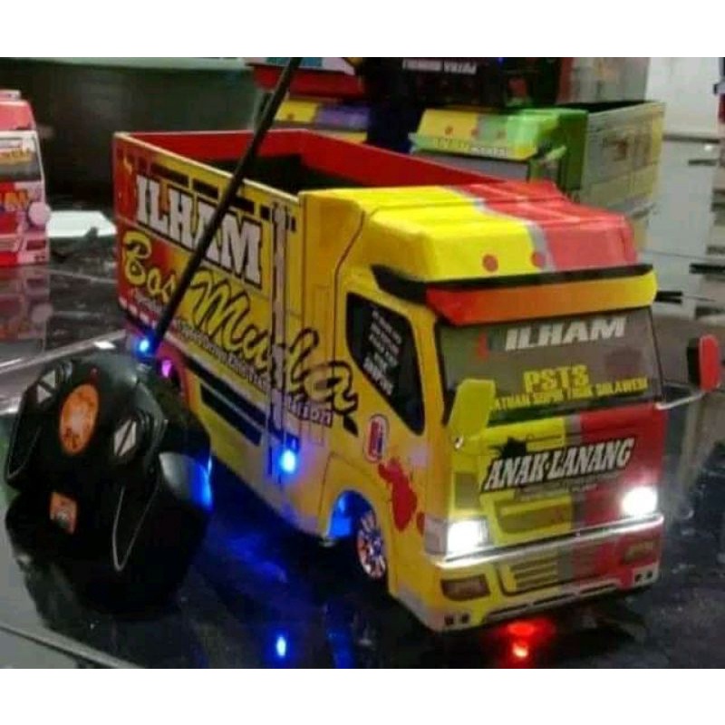 miniatur truk oleng remote kontrol