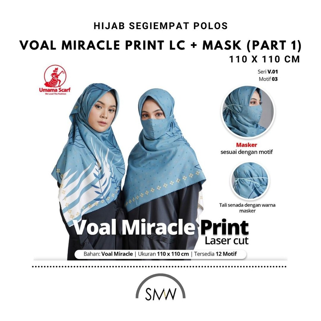 VOAL MIRACLE PRINT LASER CUT + MASKER PART 1