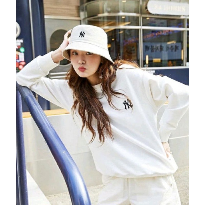 MLB NY Sweatshirt White