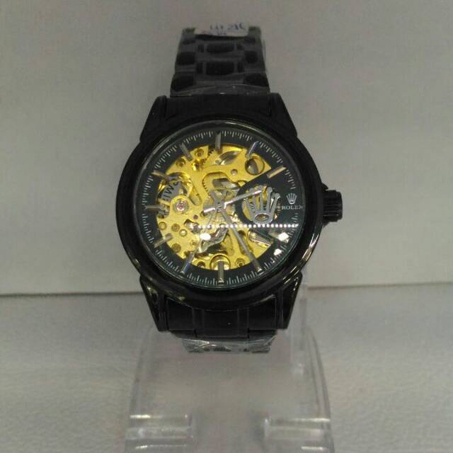 Jam Tangan Rolex Automatic HITam