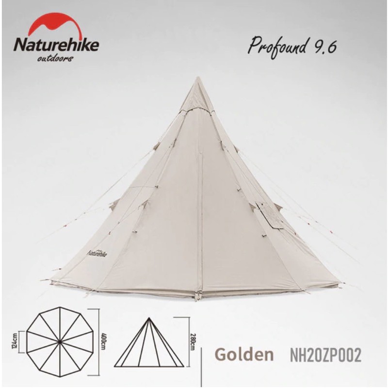 TENDA COTTON SERIES NATUREHIKE NH20ZP002