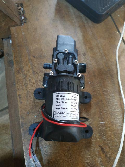 Pompa Air Elektrik High Pressure 12v - Black Omhascbk