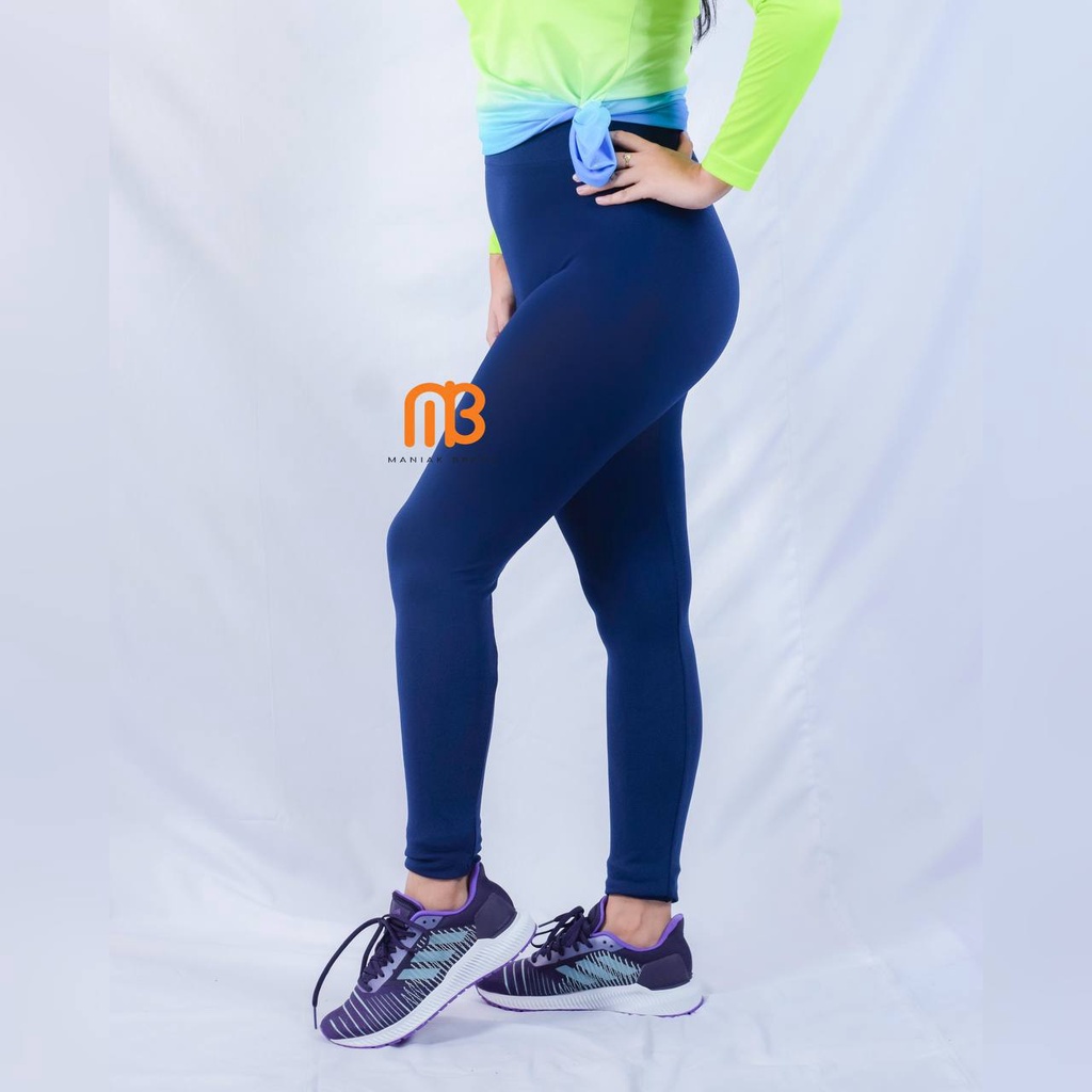 Leging Wanita Legging Olahraga gym Bawahan Lejing Laging Dewasa Running Joging Gowes Senam Aerobik (LG-02)