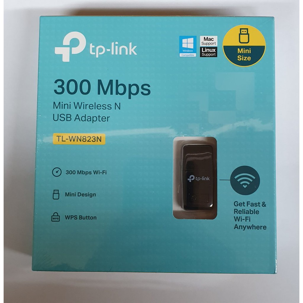 TP-LINK TL-WN823N : 300Mbps Mini Wireless N USB Adapter