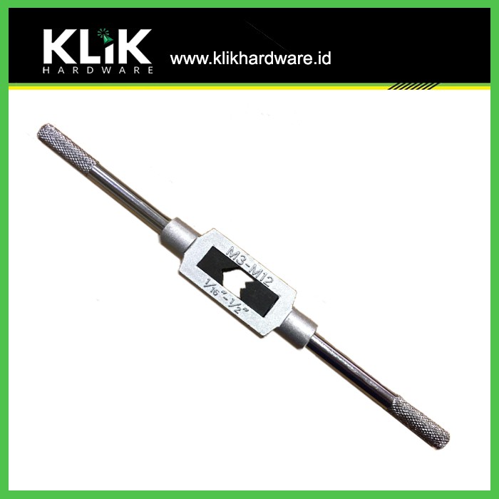 SKC Gagang Tap Handle 1/2 inch - Adjust Tap Wrench Hand Tap M3 - M12