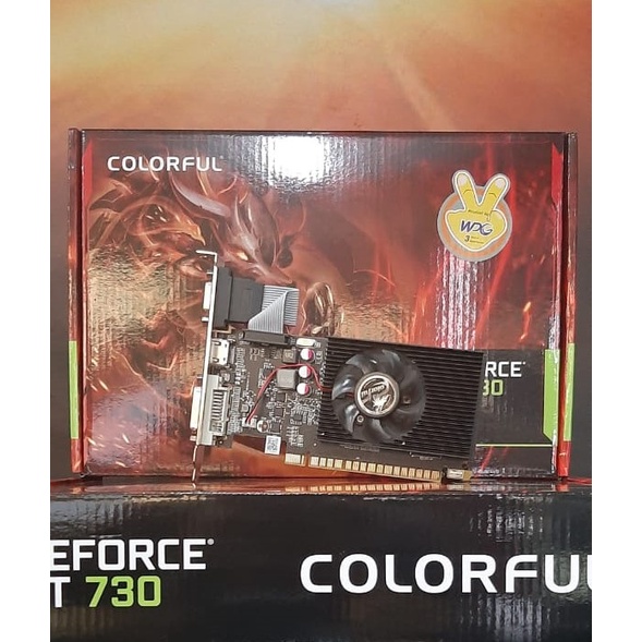 VGA Colorful GeForce GT 730 4GB LP 4GD3-V -NAMPOL GAN